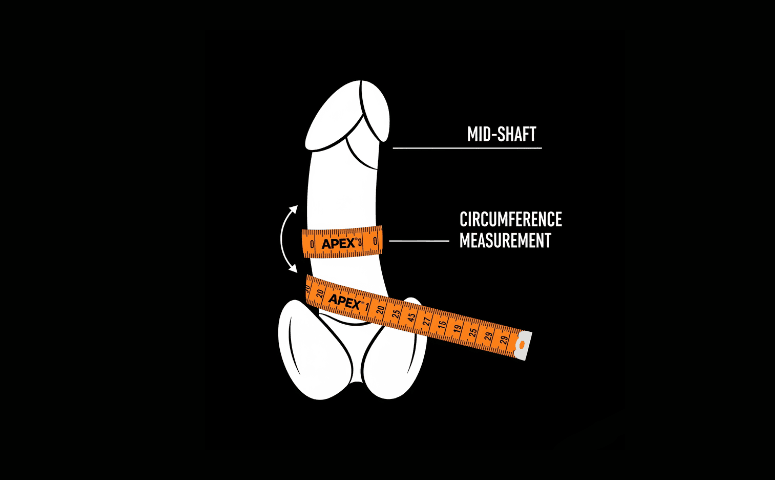 How to Correctly Measure Erect Penile Girth Circumference