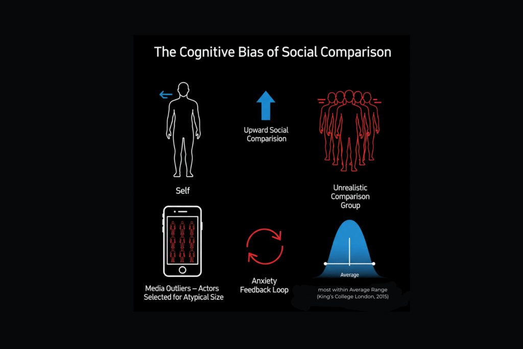 The Cognitive Bias of Social Comparison