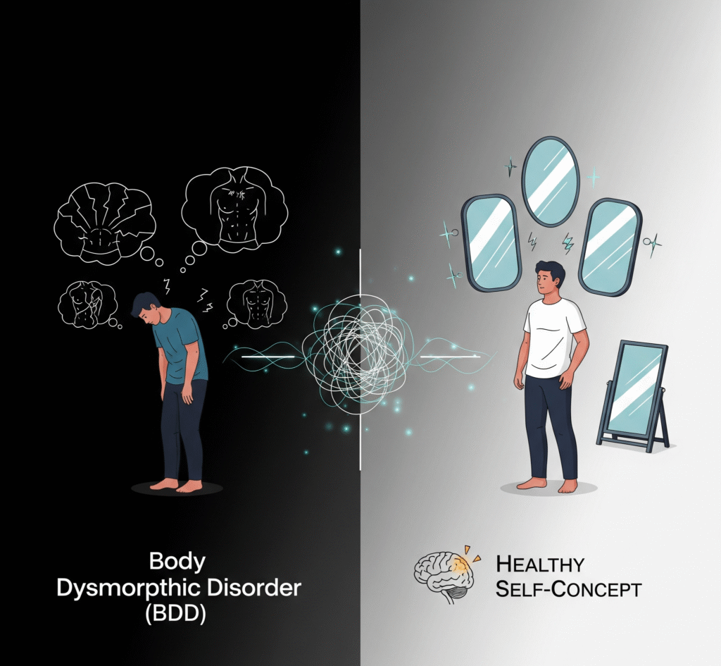 pattern of thinking is a cornerstone of poor body image