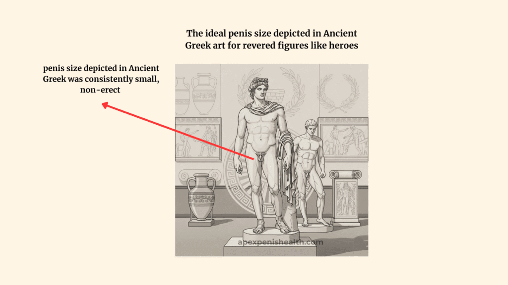 the Ideal Penis Size Depicted in Ancient Greek Art