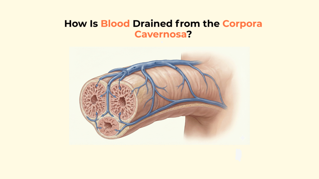 How Is Blood Drained from the Corpora Cavernosa