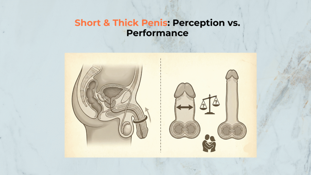 Short Thick Penis Perception vs. Performance