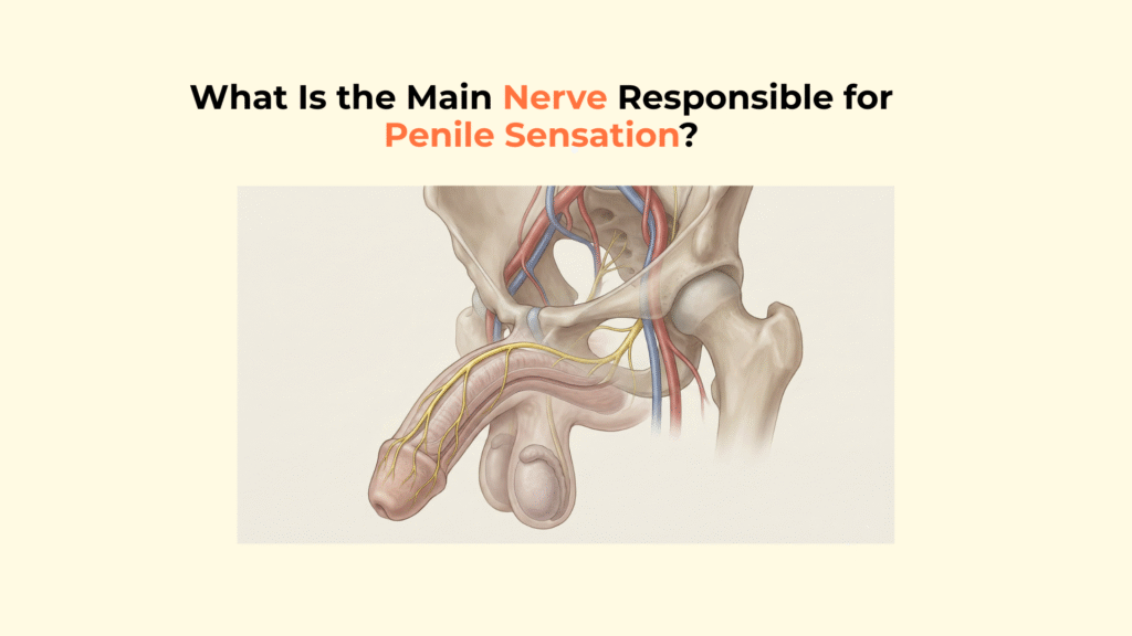 What Is the Main Nerve Responsible for Penile Sensation