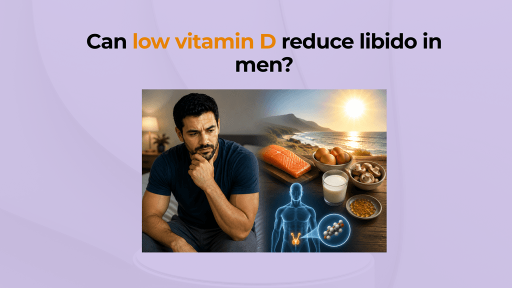 Can low vitamin D reduce libido in men