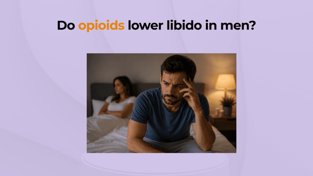 Do opioids lower libido in men