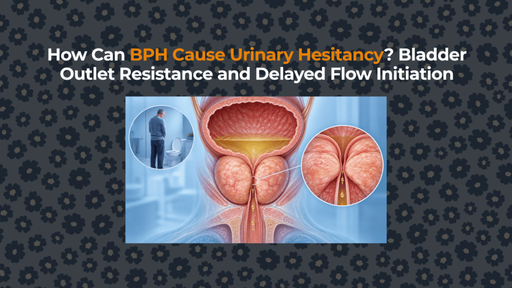 How Can BPH Cause Urinary Hesitancy? Bladder Outlet Resistance and Delayed Flow Initiation 11 How Can BPH Cause Urinary Hesitancy Bladder Outlet Resistance and Delayed Flow Initiation