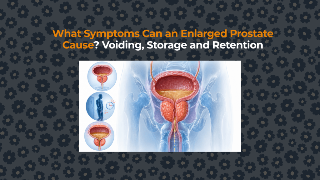 What Symptoms Can an Enlarged Prostate Cause Voiding Storage and Retention